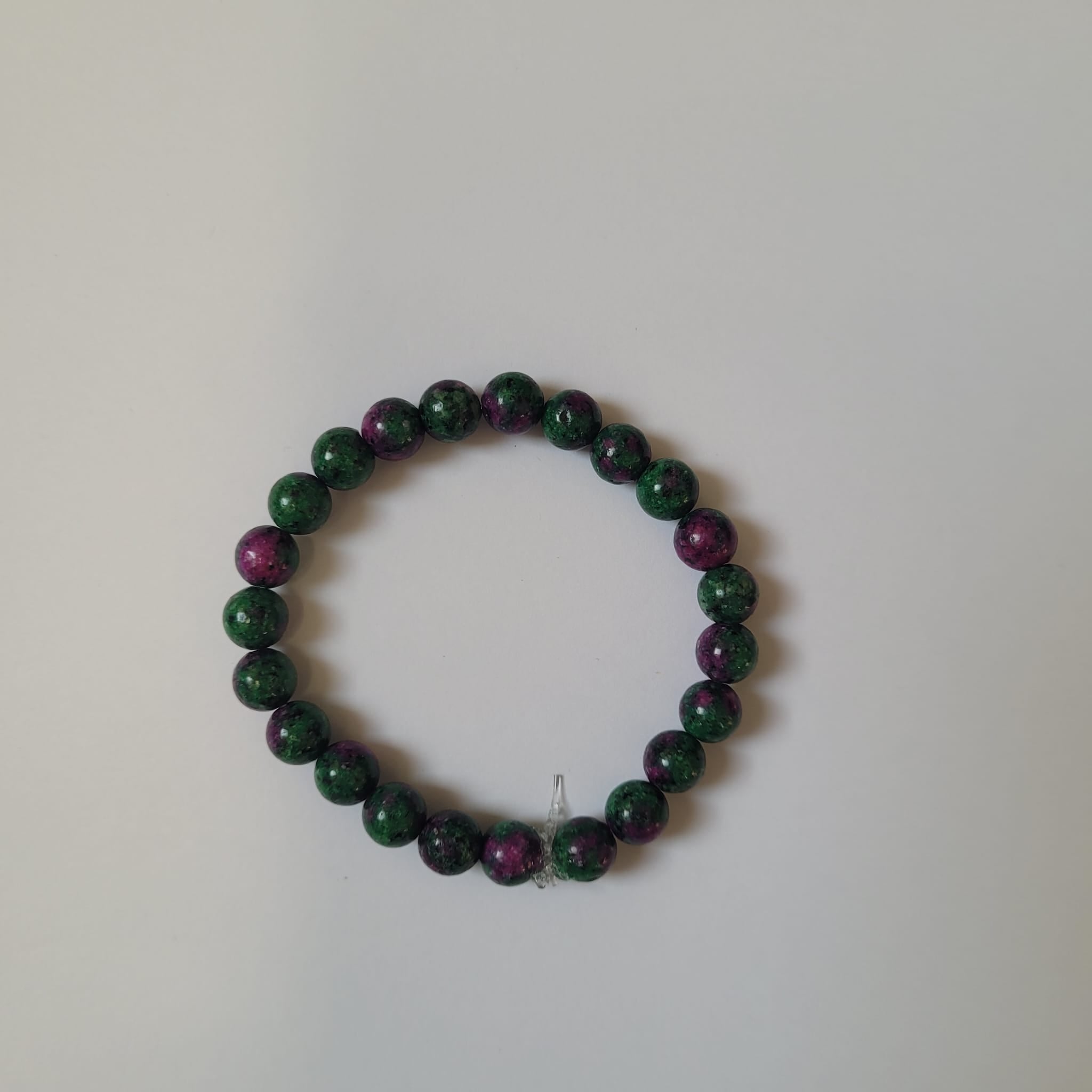 Natural Epidote Zoisite Stone Bracelet