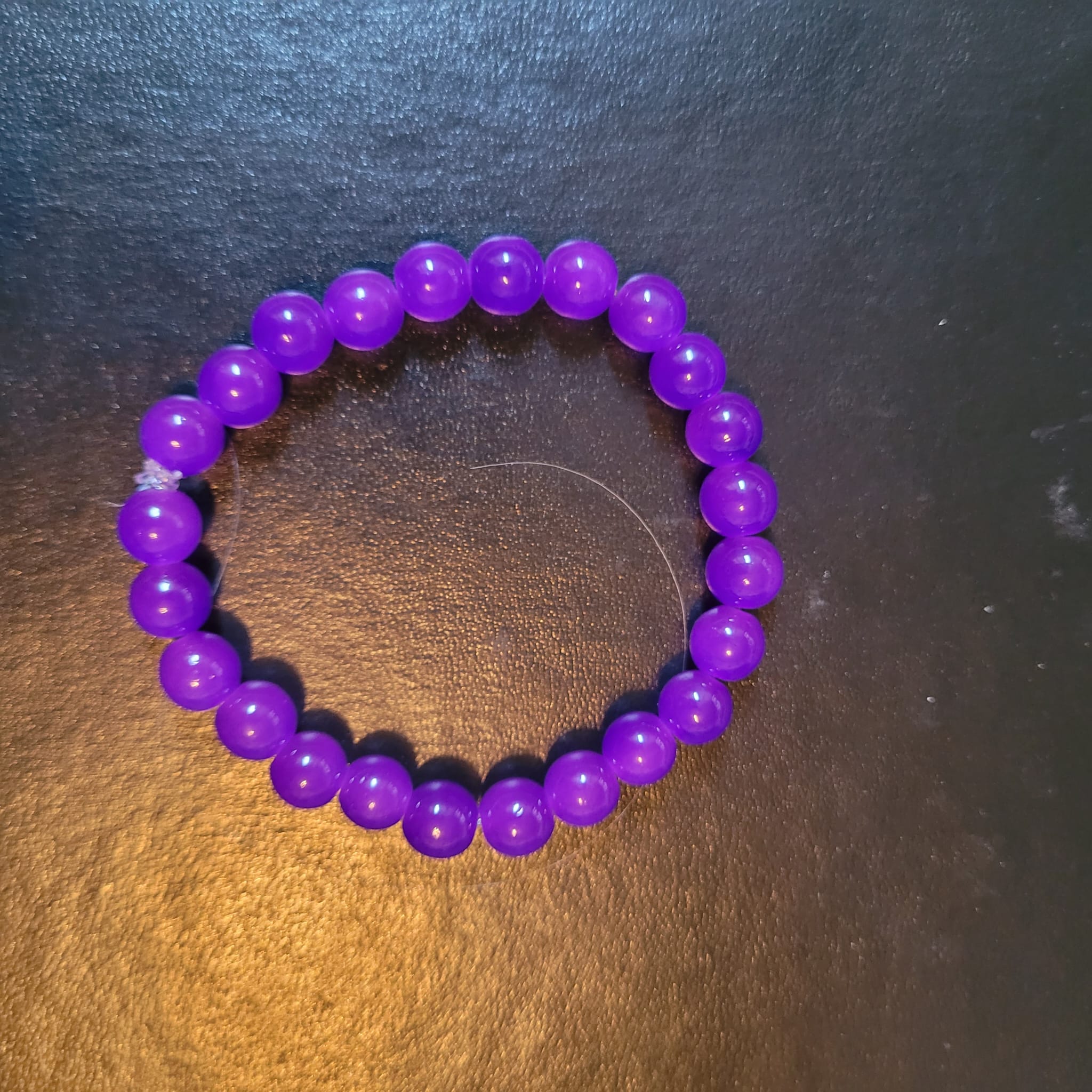 Single Colour Bead Bracelets