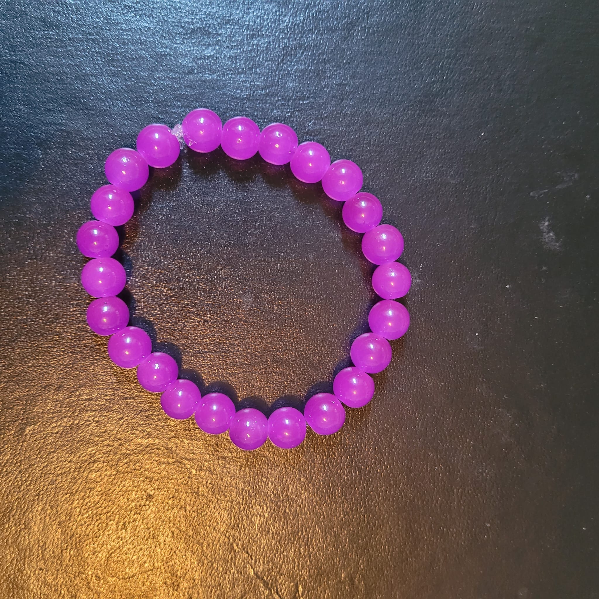 Single Colour Bead Bracelets