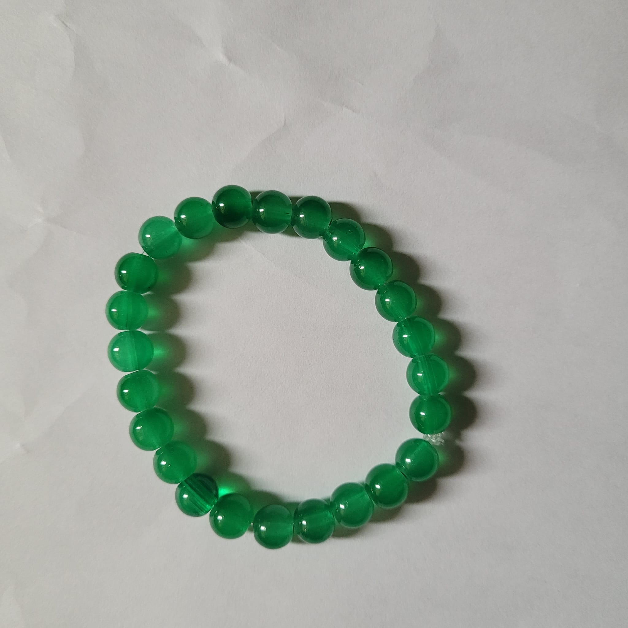 Single Colour Bead Bracelets