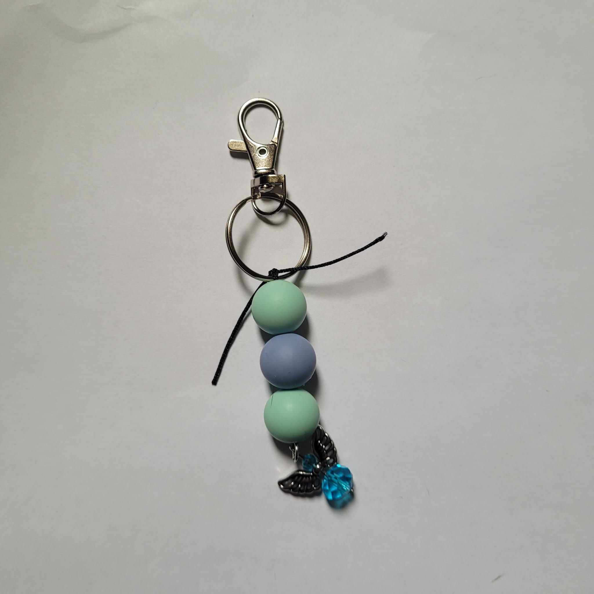 Silicon Keychain 3 Bead