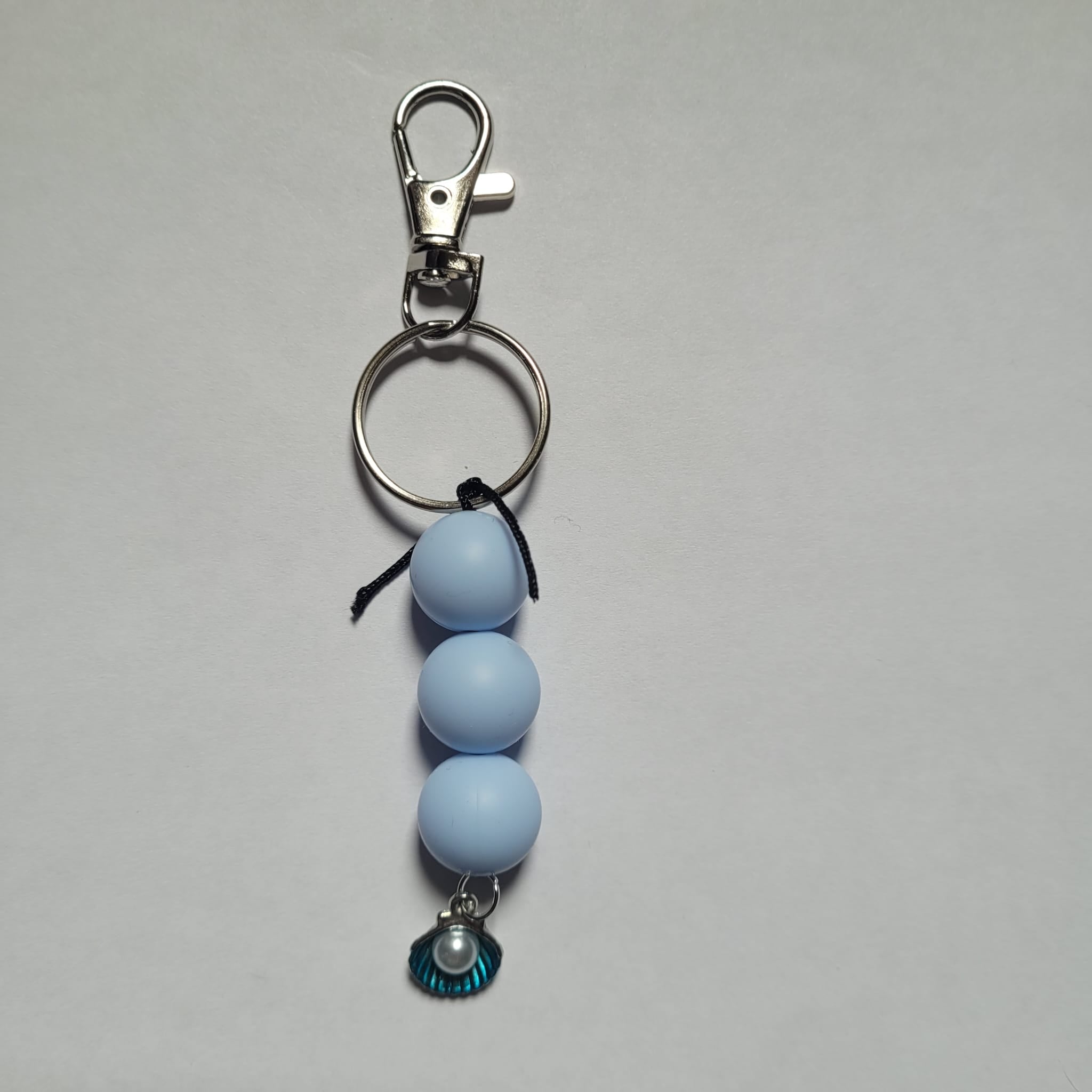 Silicon Keychain 3 Bead