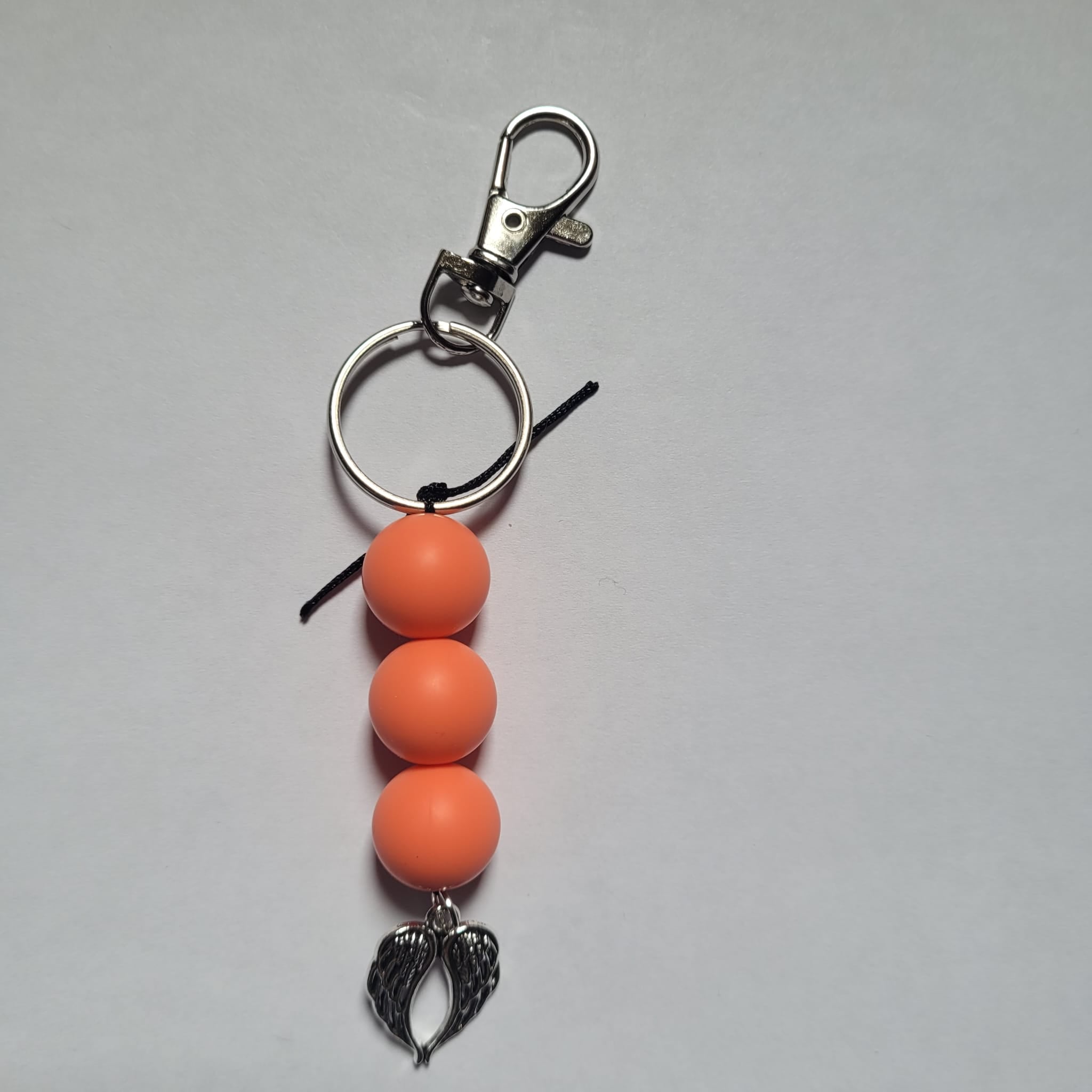 Silicon Keychain 3 Bead