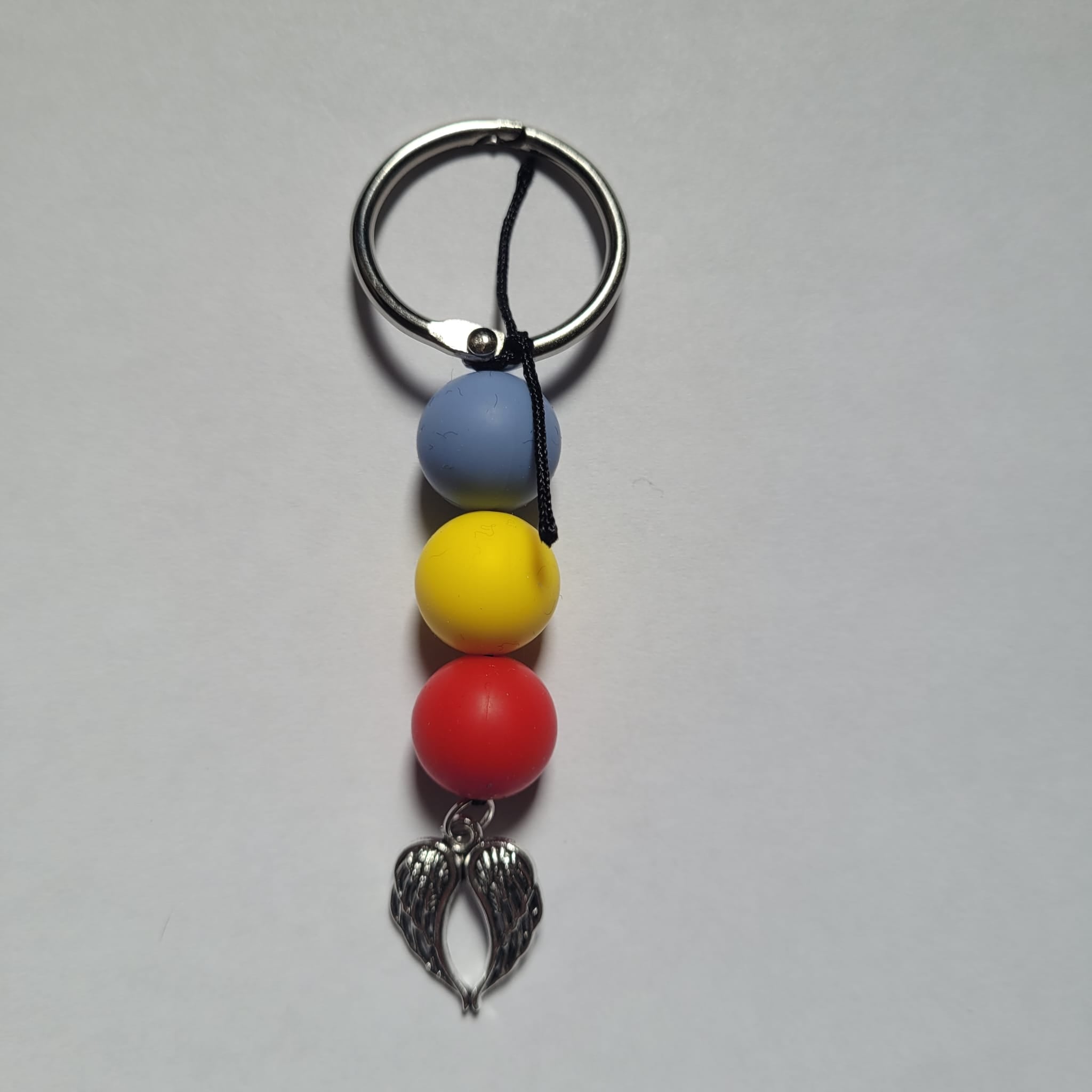 Silicon Keychain 3 Bead