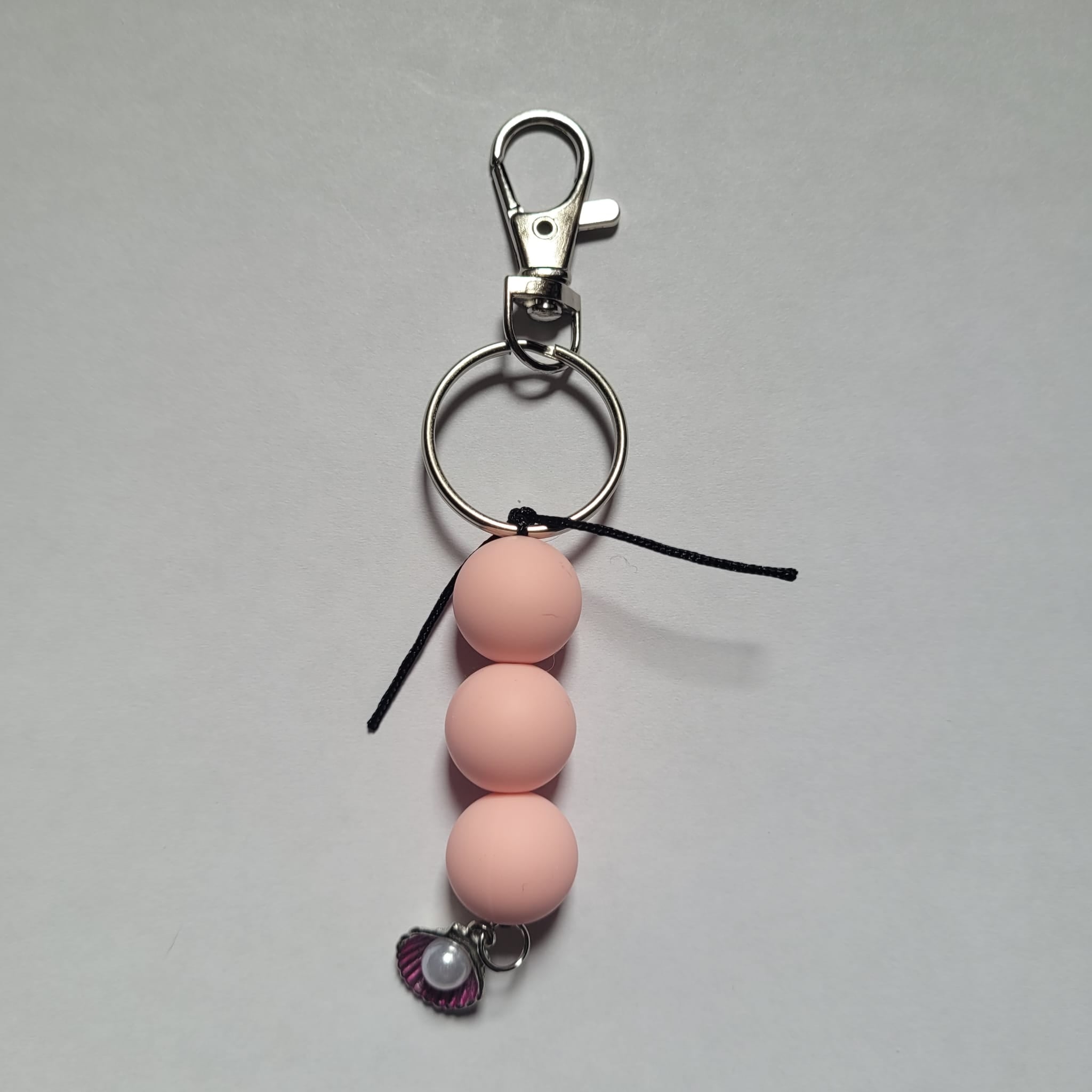 Silicon Keychain 3 Bead