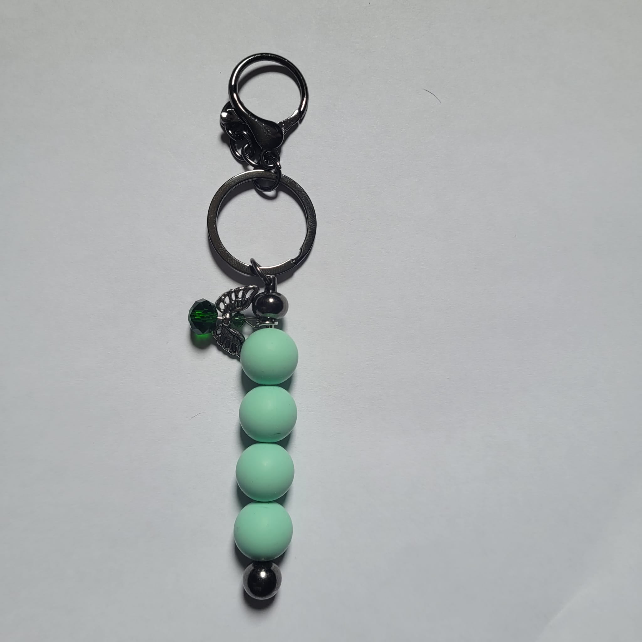 Silicone Keychain 4 Bead