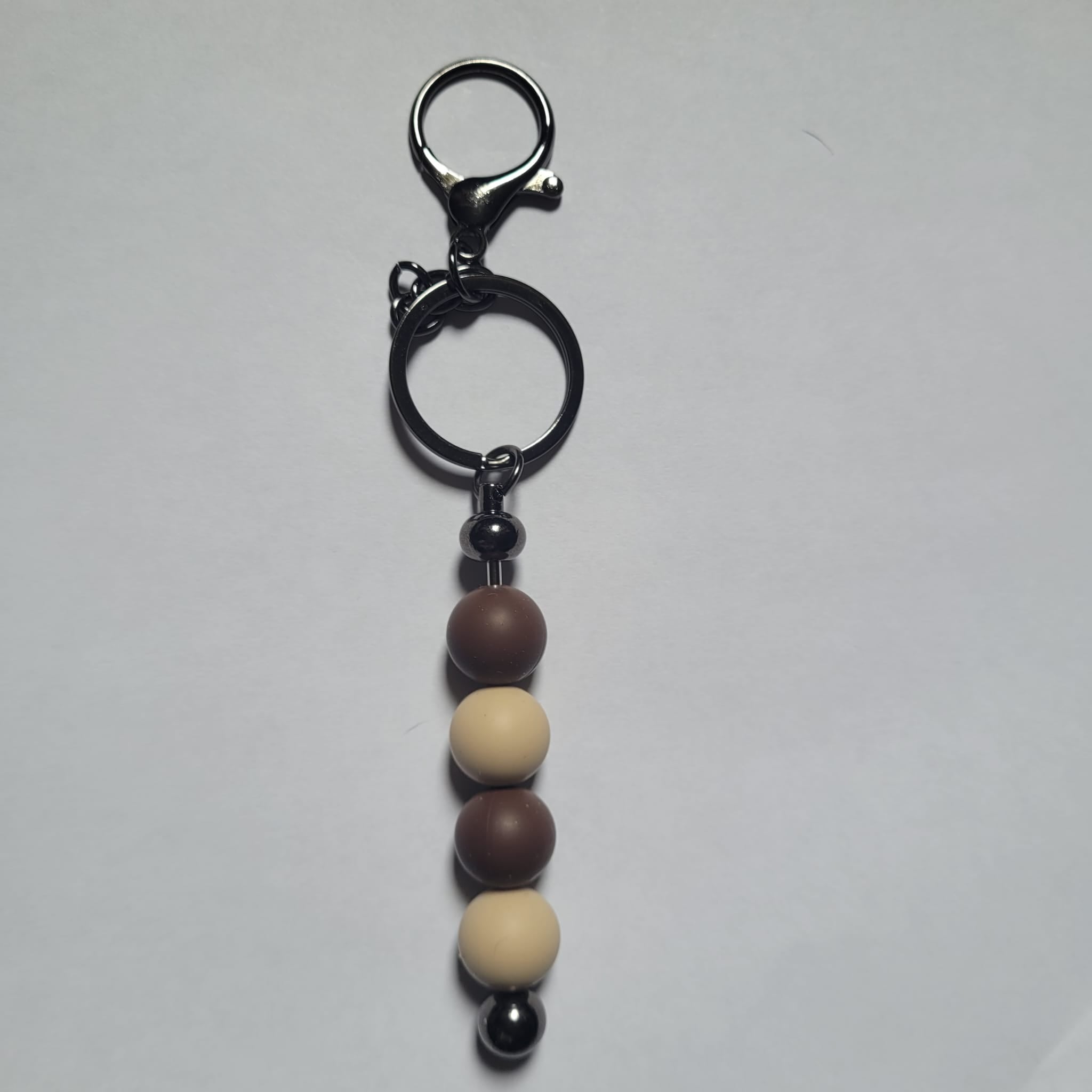 Silicone Keychain 4 Bead