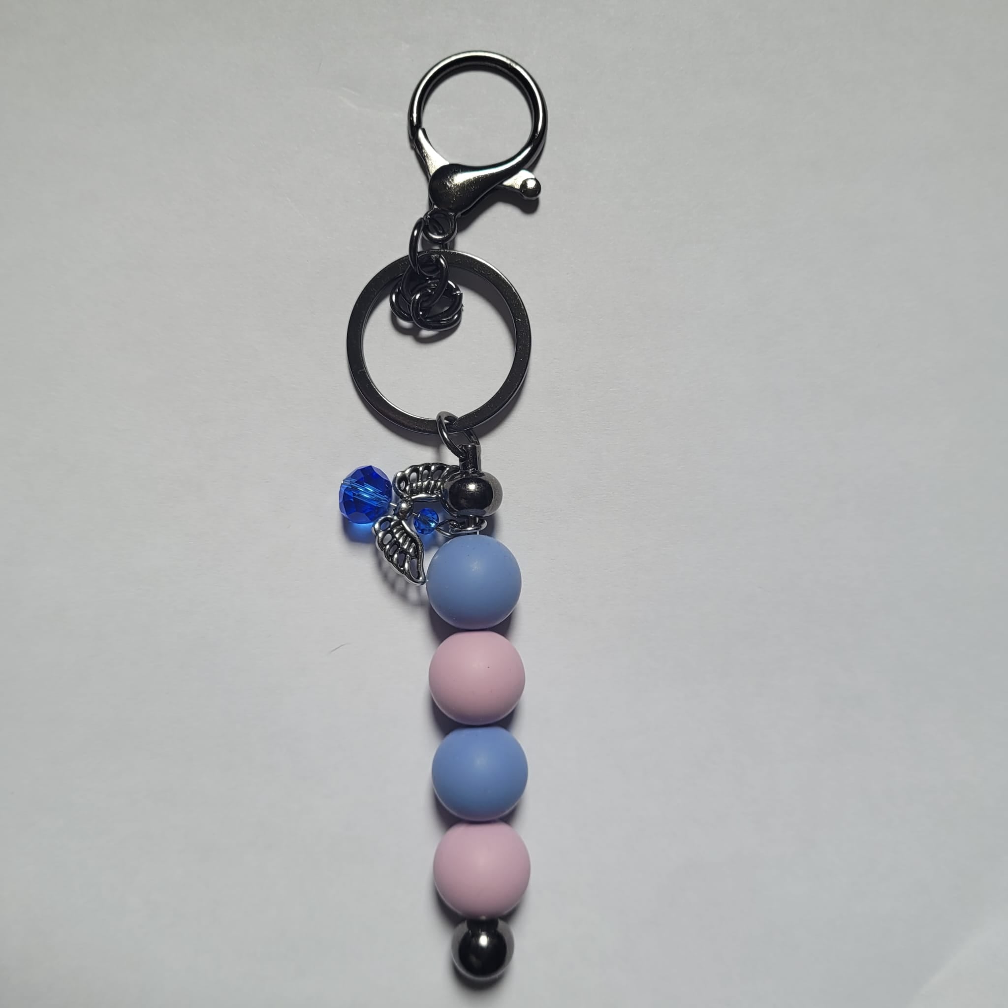 Silicone Keychain 4 Bead