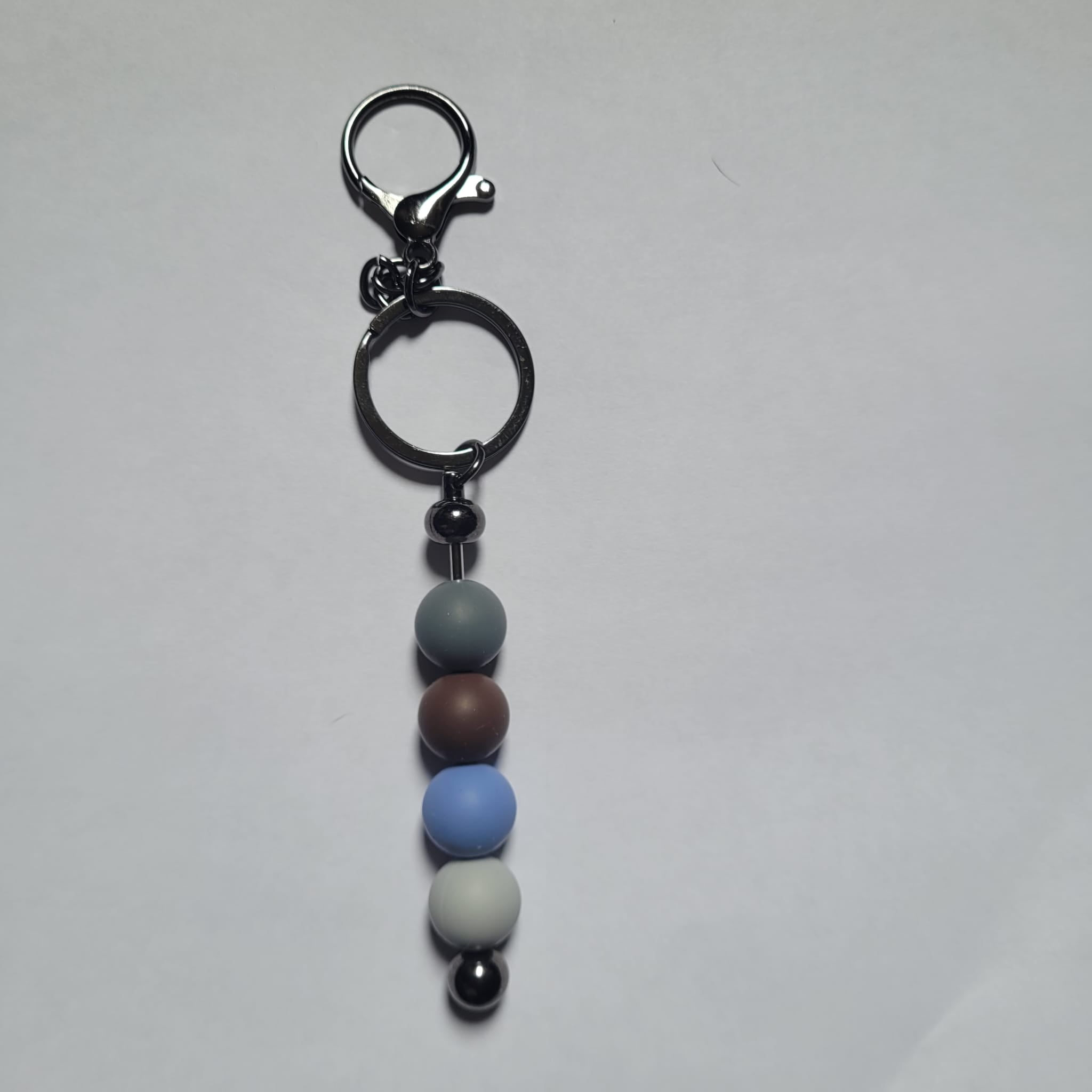 Silicone Keychain 4 Bead