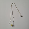 Lemon Jade Beads, Yellow Gemstone Necklace